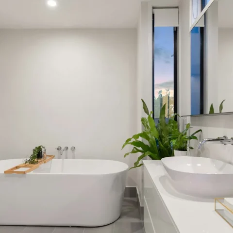 Set de accesorios de baño (producto de muestra)